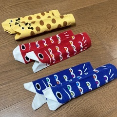 子どもの日　鯉のぼり　初節句　ベビー　レッグウォーマー　赤ちゃん　　　　の画像