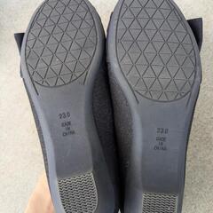パンプス　黒　23cmの画像