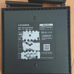 アイ・オー・データ　可動式アンテナ型 Wi-Fi 6 対応Wi-Fiルーター WN-DEAX1800GRの画像
