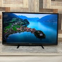 即日受渡❣️日立40型省エネ液晶テレビ　クッキリ音声、裏番組録画...