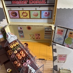 リカちゃんのミスタードーナツおもちゃセットの画像