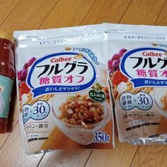 フルグラ　糖質オフ　グラノーラ　カルビー　食物繊維　カンタン酢ト...