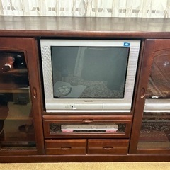 【無料】譲ります　テレビ台と本棚　2つセット