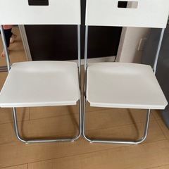 『お譲り先がきまりました』折りたたみチェア