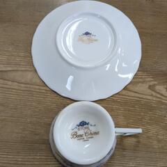 Bone China フラワー柄 カップ・ソーサーの画像