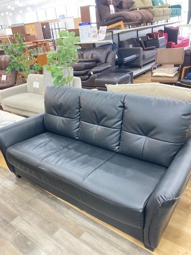 【トレファク高槻店】取りに来られる方限定！3人掛けソファーのご紹介です！