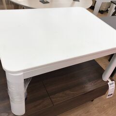 ★ジモティ割あり★  コタツ ホワイト H39×W80×D60 ...