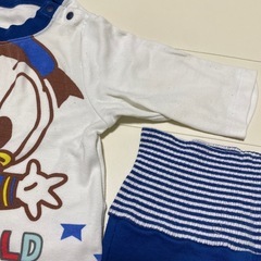 パジャマ　ドナルド　ディズニー　サイズ70の画像