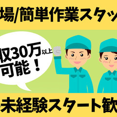 充実した生活をゲット！安定の福利厚生充実！空調完備の工場で…