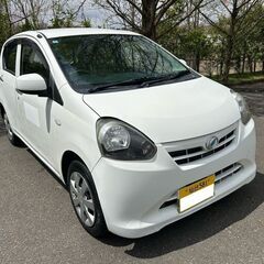 仙台☆H24ミライース4WD.XF白.車検取り立て！エコアイドル...