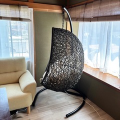 解体済み！さらにお値下げしました！ ハンギングチェア ハンギングチェアーの画像