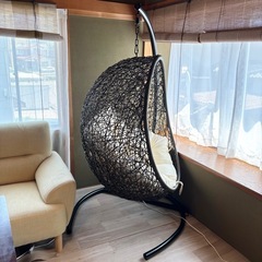 解体済み！さらにお値下げしました！ ハンギングチェア ハンギングチェアーの画像