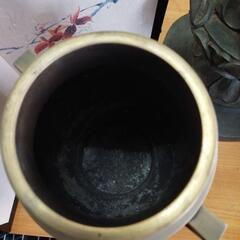 青銅製花瓶重さ２キロの画像