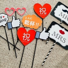 結婚式準備品の画像