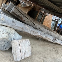 太めな廃材(1本の画像