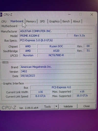 ゲーミングPC CPU Ryzen5700x
