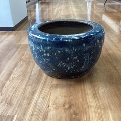 火鉢（金魚・メダカ鉢）　【町田市再生家具】　250343