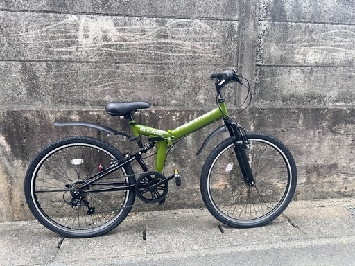 【受付再開】FIELD CHAMP26インチ折りたたみマウンテンバイク MG-FCP266K