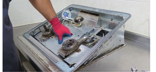 ビルトインコンロ交換工事