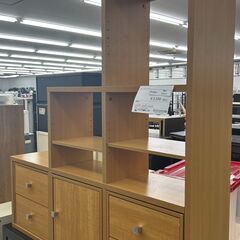★ジモティ割あり★  オープンラック ブラウン H125×D29...