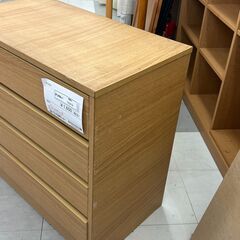 ★ジモティ割あり★  チェスト ブラウン H69×D40×W73 クリーニング済み TC3174の画像