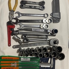 工具いろいろ　ラチェットセット