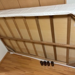 【無印良品】セミダブルベット