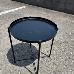 【早い者勝ち】サイドテーブル　黒の画像