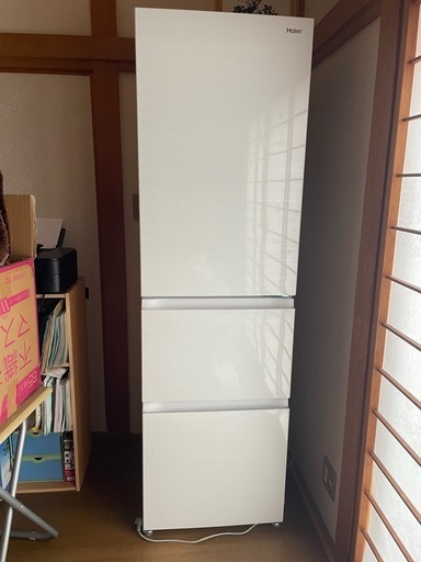 美品★[再値下げ！早い者勝ち]☆新品同様☆Haier冷蔵庫335L