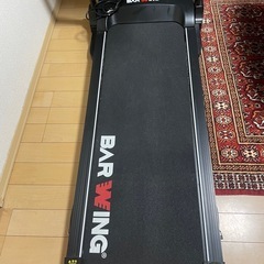 値下げしました！BARWING(バーウィング) ルームランナー 20個のプログラムモード付 見やすい操作パネル ウォーキングマシン フィットネスマシーン トレーニングジム ウォーキングマシン 家庭用静音 折りたたみ トレッドミルの画像