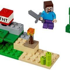 凸LEGO凸【新品未開封】廃盤 レゴ30393 マインクラフト スティーブとクリーパーの画像