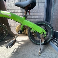 【5/10まで掲載。引き取り相談可】変身バイク（henshin bike)グリーンの画像