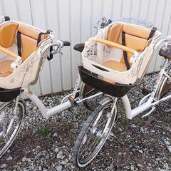 2人乗り 自転車 アンジェリーノ 荷物カゴ付き 札幌近郊 引き取...