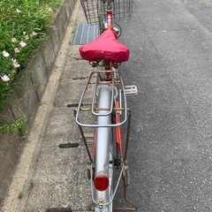中古の自転車　27インチの画像