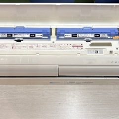 I453 🌈 ジモティー限定価格！ MITSUBISHI 2.2kw エアコン 霧ヶ峰 おもに6畳用 ⭐ 動作確認済 ⭐ クリーニング済の画像