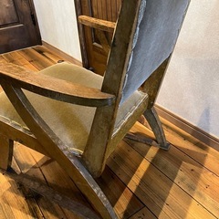 アンティーク　1人掛け　ソファの画像