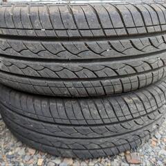 タイヤ新品同様 バルブ交換、バランス調整済 MH21S ワゴンR RR 後期 純正 アルミホイール 4本 4.5J +50 PCD100 4穴 HIFLY HF201 165/55R14の画像