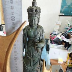 黄金真鍮込銅重さ15キロ金の鯱鉾の画像