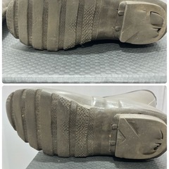 HUNTER カーキ　長靴・レインブーツ　日本サイズ24.0〜24.5cmの画像