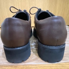 【超美品27.5cm】CPCM(シーピーシーエム)シャークハイソールモカシンシューズの画像