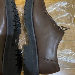 【超美品27.5cm】CPCM(シーピーシーエム)シャークハイソールモカシンシューズの画像