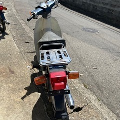 配送可能　実走行　カブ　スーパーカブ　4速　デラックス　の画像