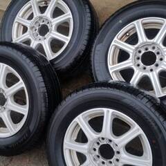 185/70R14 夏タイヤ タイヤホイールセット マルチホイー...