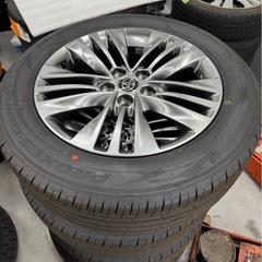【新車外し】新型 40系アルファード 純正アルミホイールタイヤセット