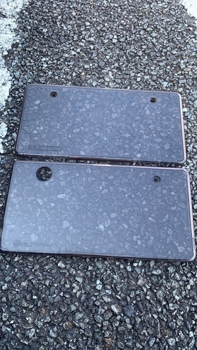 ナンバーカバー　スモーク