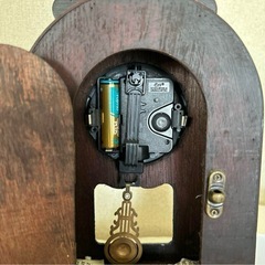 骨董品置き時計の画像