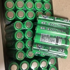 高性能ハイパワー 乾電池 大量セット、造船所や仕事などに最適の画像