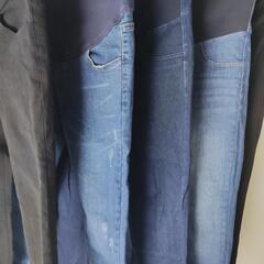 マタニティ デニム パンツ スカート まとめの画像