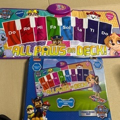 パウパトロールピアノマット
