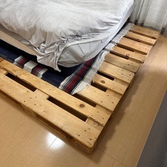 ユーロパレット4枚　木製パレット　　
